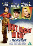 That Night in Rio DVD (2012) Alice Faye, Cummings (DIR) cert U