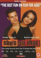 She's All That DVD (2002) Freddie Prinze Jr, Iscove (DIR) cert 12