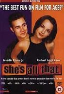 She's All That DVD (1999) Freddie Prinze Jr, Iscove (DIR) cert 12