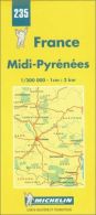 Carte routière : Midi - Pyrénées, N° 235 | Cartes REGI... | Book