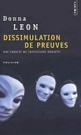 Dissimulation de preuves by Donna Leon (Paperback) softback)