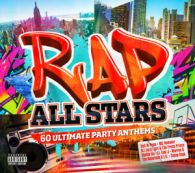 Various Artists : Rap All Stars: 60 Ultimate Party Anthems CD Box Set 3 discs