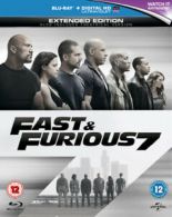 Fast & Furious 7 - Extended Edition Blu-Ray (2015) Vin Diesel, Wan (DIR) cert