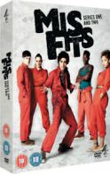 Misfits: Series 1 and 2 DVD (2010) Robert Sheehan, Green (DIR) cert 18 4 discs