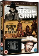 True Grit/Once Upon a Time in the West/Shane DVD (2011) John Wayne, Hathaway