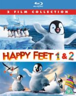 Happy Feet 1 & 2 Blu-Ray (2012) George Miller cert U 2 discs