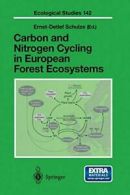 Carbon and Nitrogen Cycling in European Forest . Schulze, Ernst-Detlef.#*=