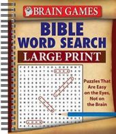 Brain Games Bible Word Search Large Print. International 9781450827157 New<|