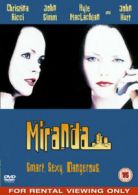 Miranda DVD (2004) Christina Ricci, Munden (DIR) cert 15
