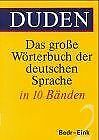 Duden - Das grosse WörterBook der deutschen Sprache... | Book