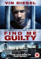 Find Me Guilty DVD (2013) Vin Diesel, Lumet (DIR) cert 15