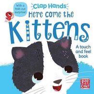 Here Come the Kittens: A touch-and-feel board book with a fold-out surprise, Ver