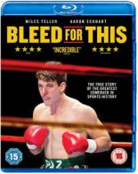 Bleed for This Blu-Ray (2017) Miles Teller, Younger (DIR) cert 15