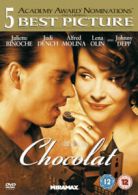 Chocolat DVD (2011) Juliette Binoche, Hallström (DIR) cert 12