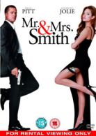 Mr and Mrs Smith DVD (2005) Brad Pitt, Liman (DIR) cert 15