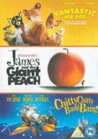 Fantastic Mr. Fox/James & the Giant Peach/Chitty Chitty Bang Bang DVD (2016)