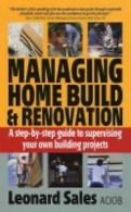 Managing Home Build and Renovation: A Step-by-ste... | Book