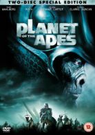 Planet of the Apes DVD (2004) Mark Wahlberg, Burton (DIR) cert 12 2 discs