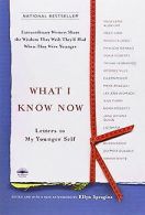 What I Know Now: Letters to My Younger Self | Ellyn Sp... | Book