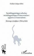 Sociolinguistique urbaine, sociolinguistique d'inte... | Book