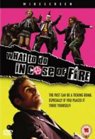 What to Do in Case of Fire DVD (2003) Til Schweiger, Schnitzler (DIR) cert 15