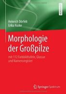 Morphologie der GroAYpilze: mit 112 Farbbildtaf. DArfelt, Ruske<|