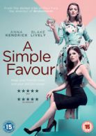 A Simple Favour DVD (2019) Blake Lively, Feig (DIR) cert 15
