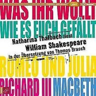 Katharina Thalbach liest William Shakespeare in der... | Book