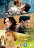 Anna Karenina/Atonement/Pride and Prejudice DVD (2016) Keira Knightley, Wright