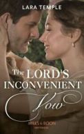 The sinful Sinclairs: The lord's inconvenient vow by Lara Temple (Paperback)