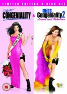 Miss Congeniality 1 and 2 DVD (2005) Sandra Bullock, Petrie (DIR) cert 15 2