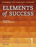 Grammar for language learning: Elements of success by Anne Ediger