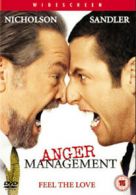 Anger Management DVD (2014) Adam Sandler, Segal (DIR) cert 15