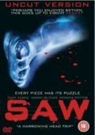 Saw: Uncut Version DVD (2005) Leigh Whannell, Wan (DIR) cert 18