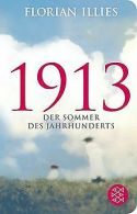 1913: Der Sommer des Jahrhunderts (Fischer TaschenBiblio... | Book