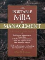 The portable MBA series: The portable MBA in management by Allan R Cohen