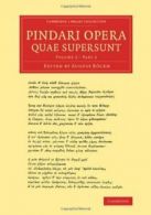 Pindari Opera Quae Supersunt.by Pindar New 9781108063609 Fast Free Shipping.#