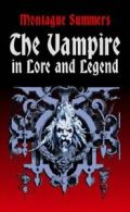 Vampire in Lore and Legend (Dover Occult). Summers 9780486419428 New<|